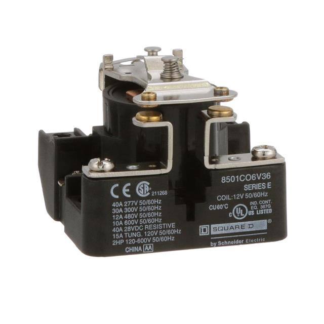 8501CO6V36 Schneider Electric  Power Relays Over 2 Amps